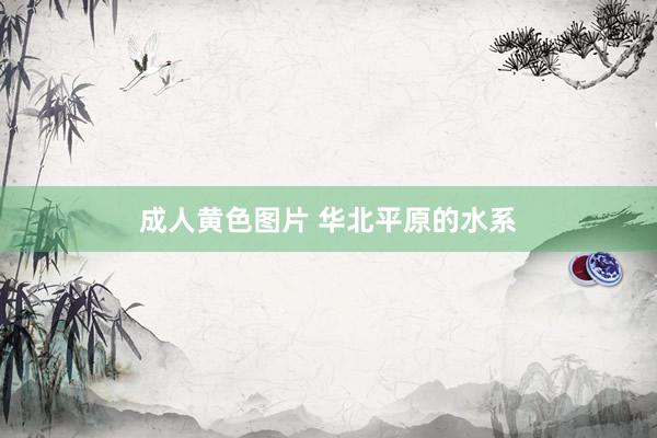 成人黄色图片 华北平原的水系
